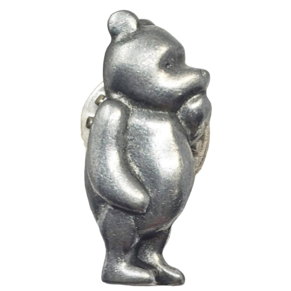 Disney Danforth Pewter Winnie the Pooh Silver Brooch